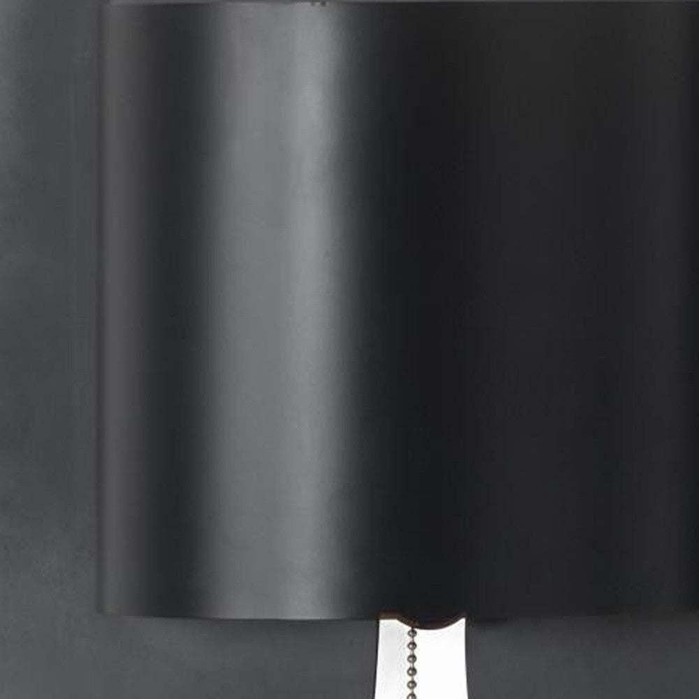 Black and White Silhouette Wall Lamp