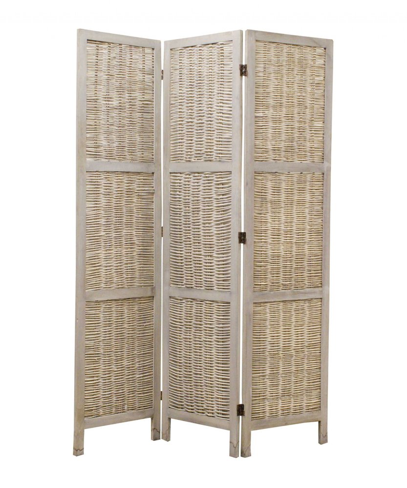 52 X 67 Beige Wood Screen