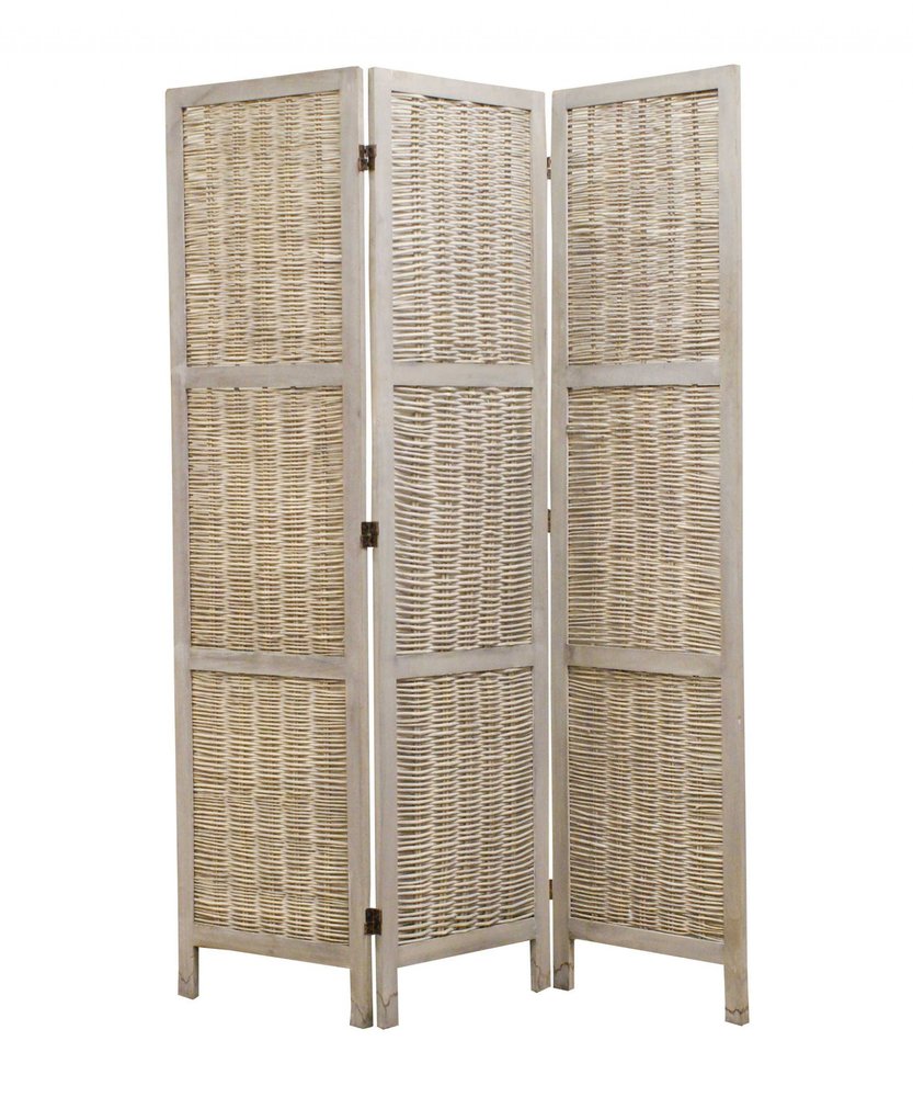 52 X 67 Beige Wood Screen