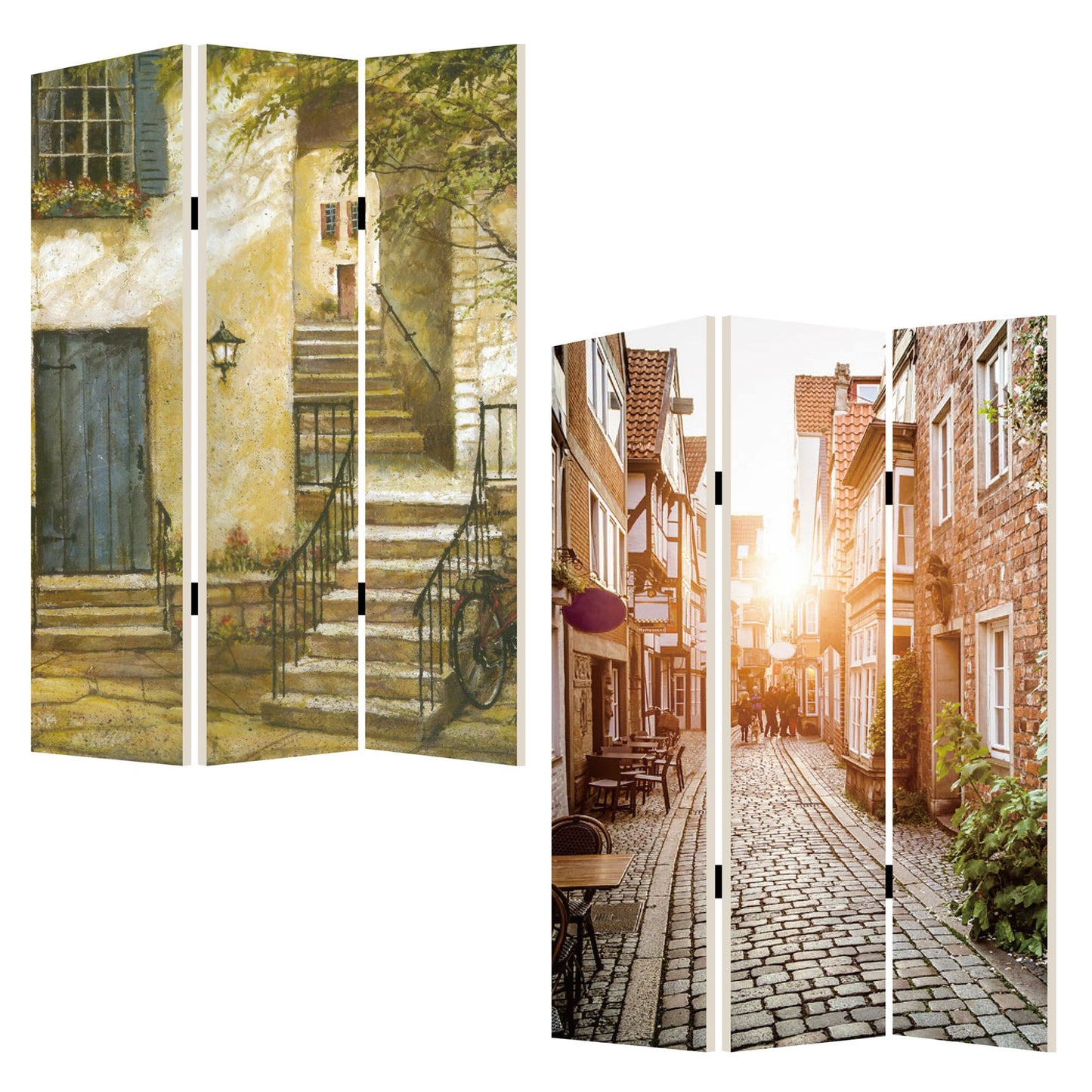 48 X 72 Multi Color European Promenade Screen