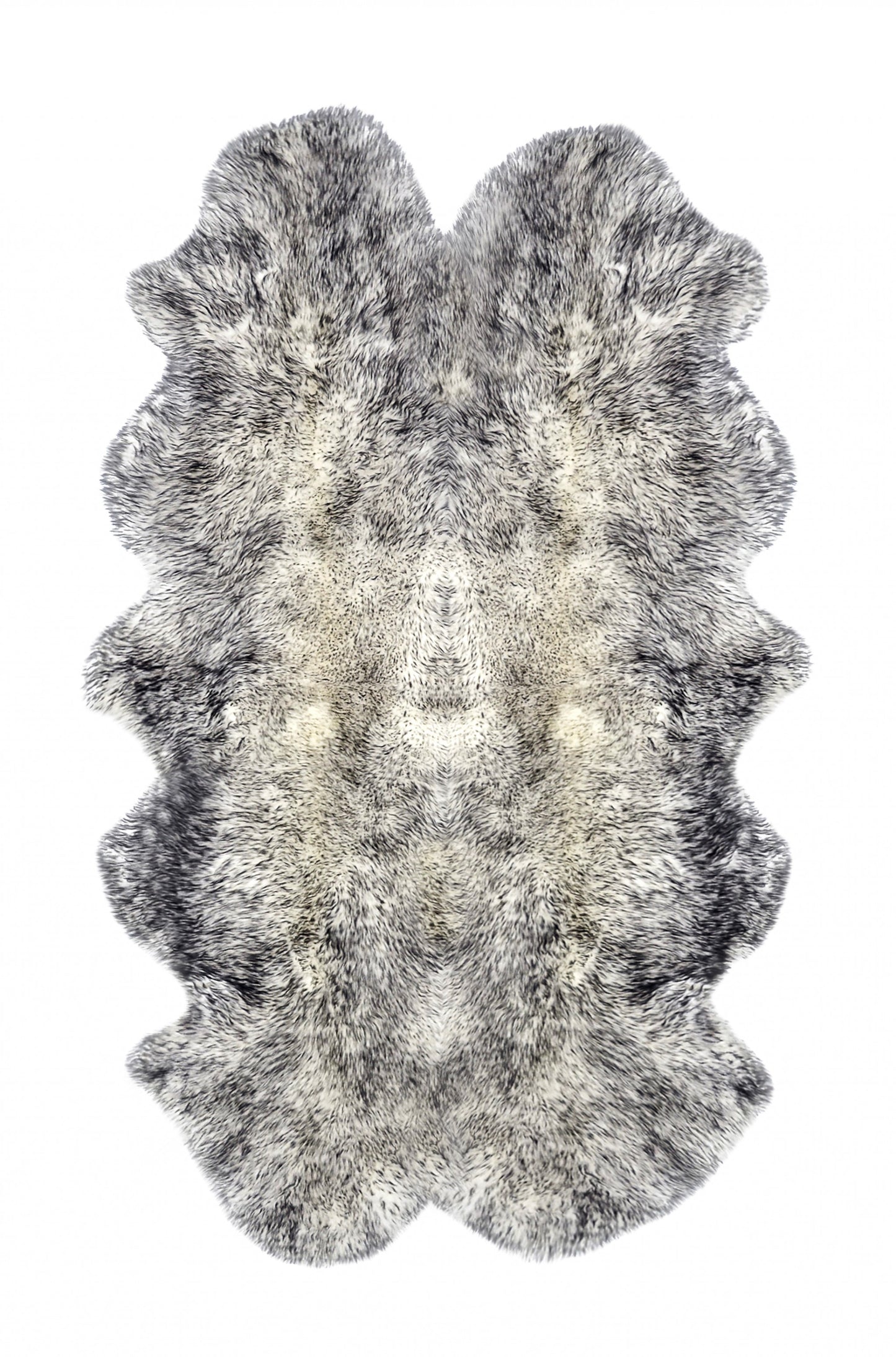 4' X 6' Pink Genuine Sheepskin Shag Area Rug