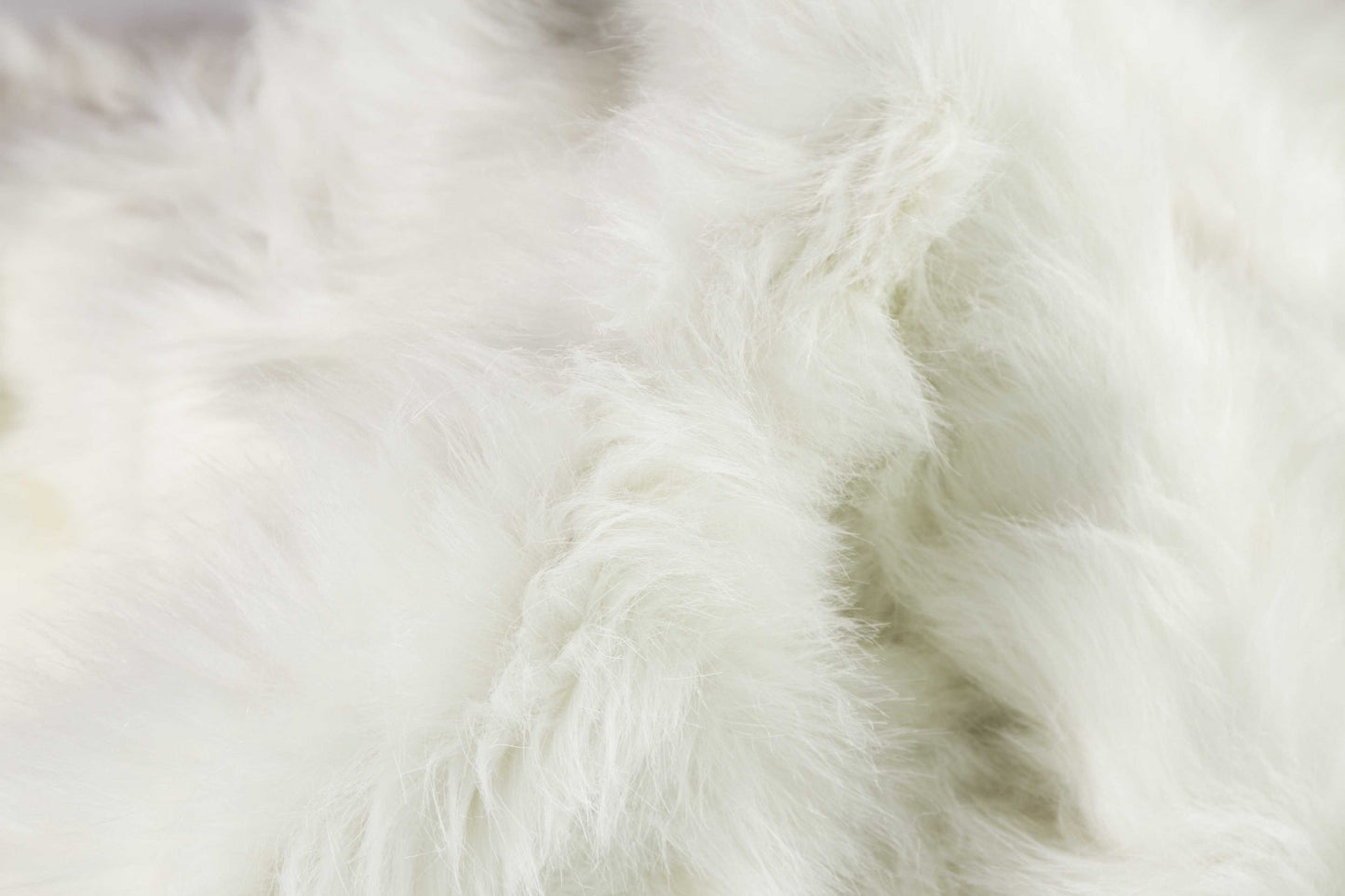 6' X 6' Off White Animal Print Shag Area Rug