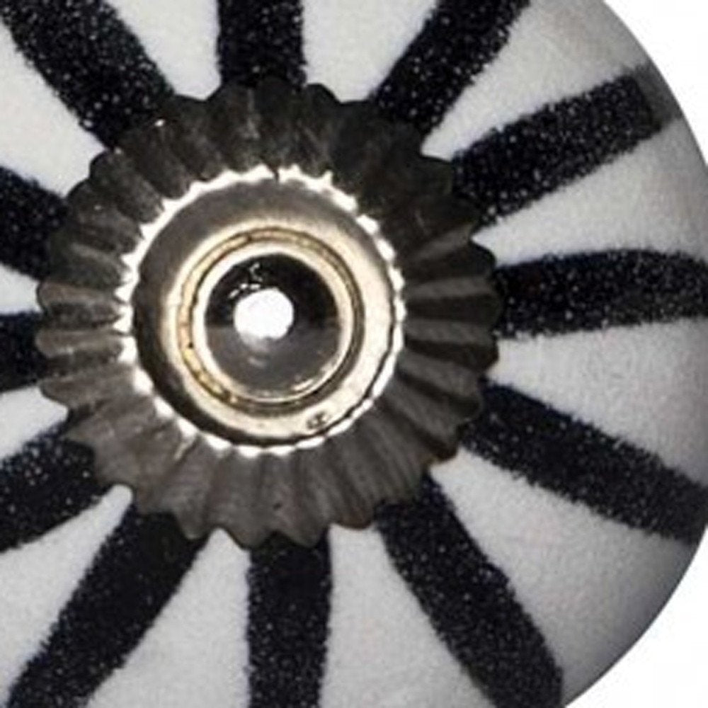 1.5" X 1.5" X 1.5" White Black And Silver Knobs 12 Pack