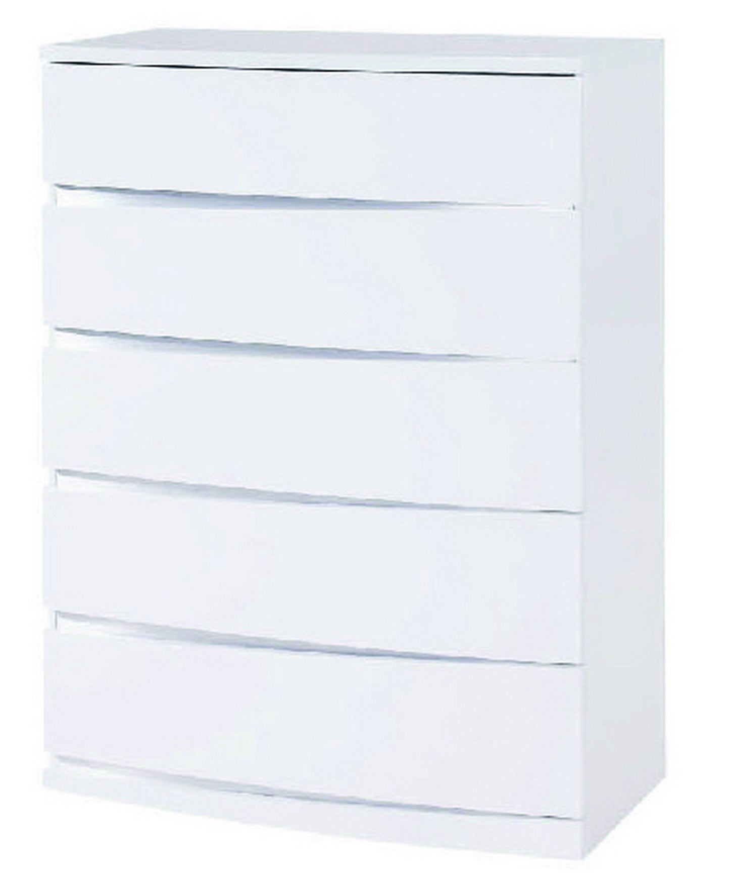 32" Exquisite White High Gloss Chest