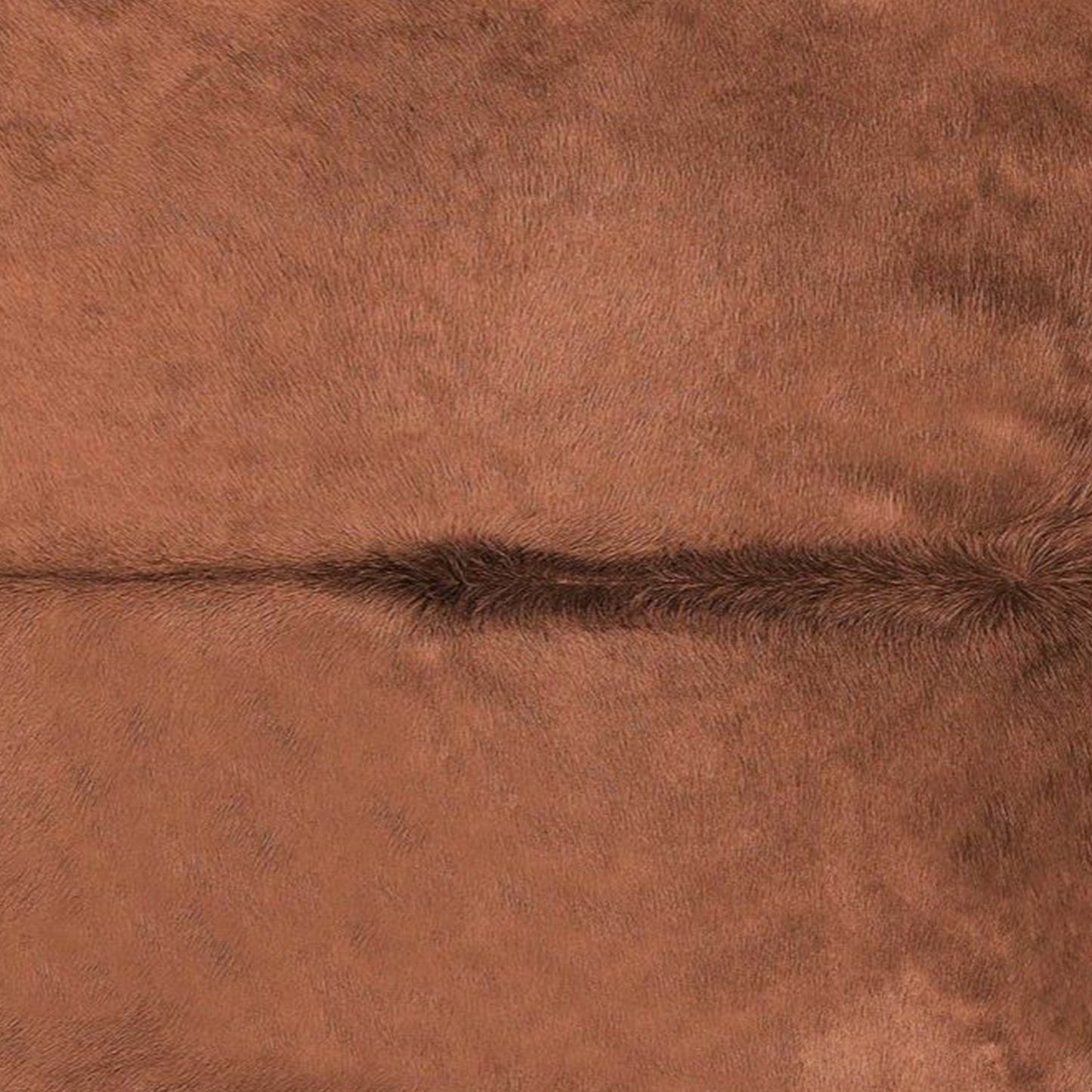 6' X 7' Brown Cowhide Area Rug