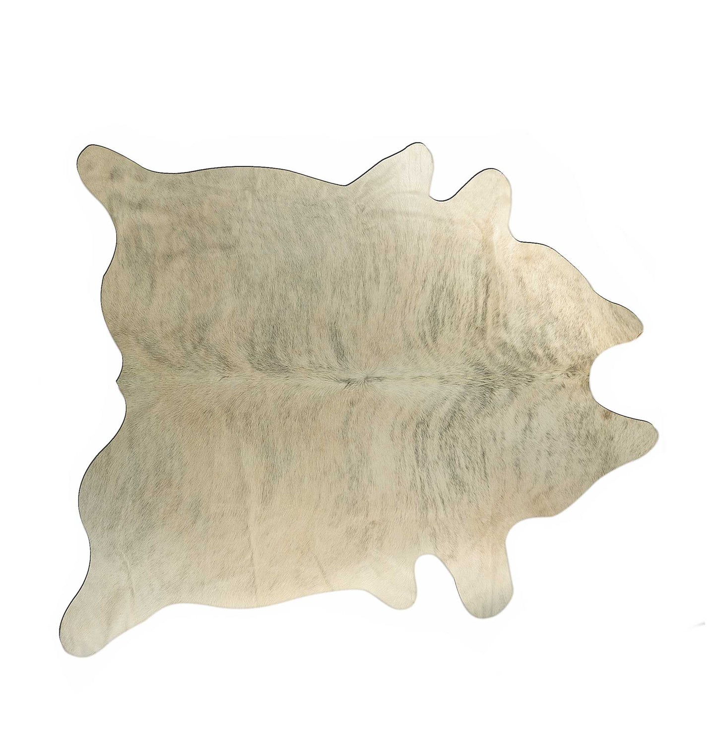 60" X 84" Dark Brindle Cowhide Rug