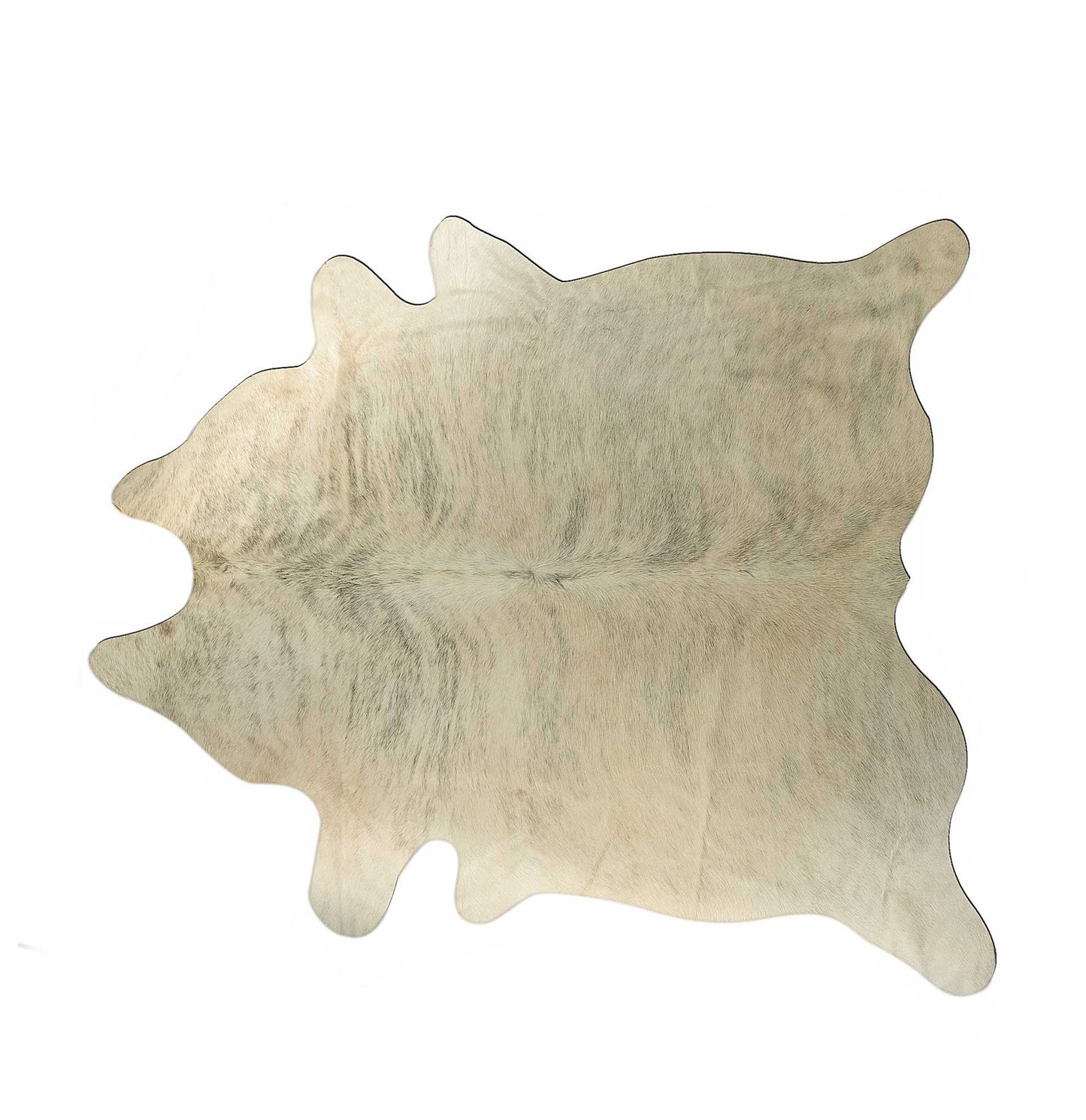 60" X 84" Dark Brindle Cowhide Rug
