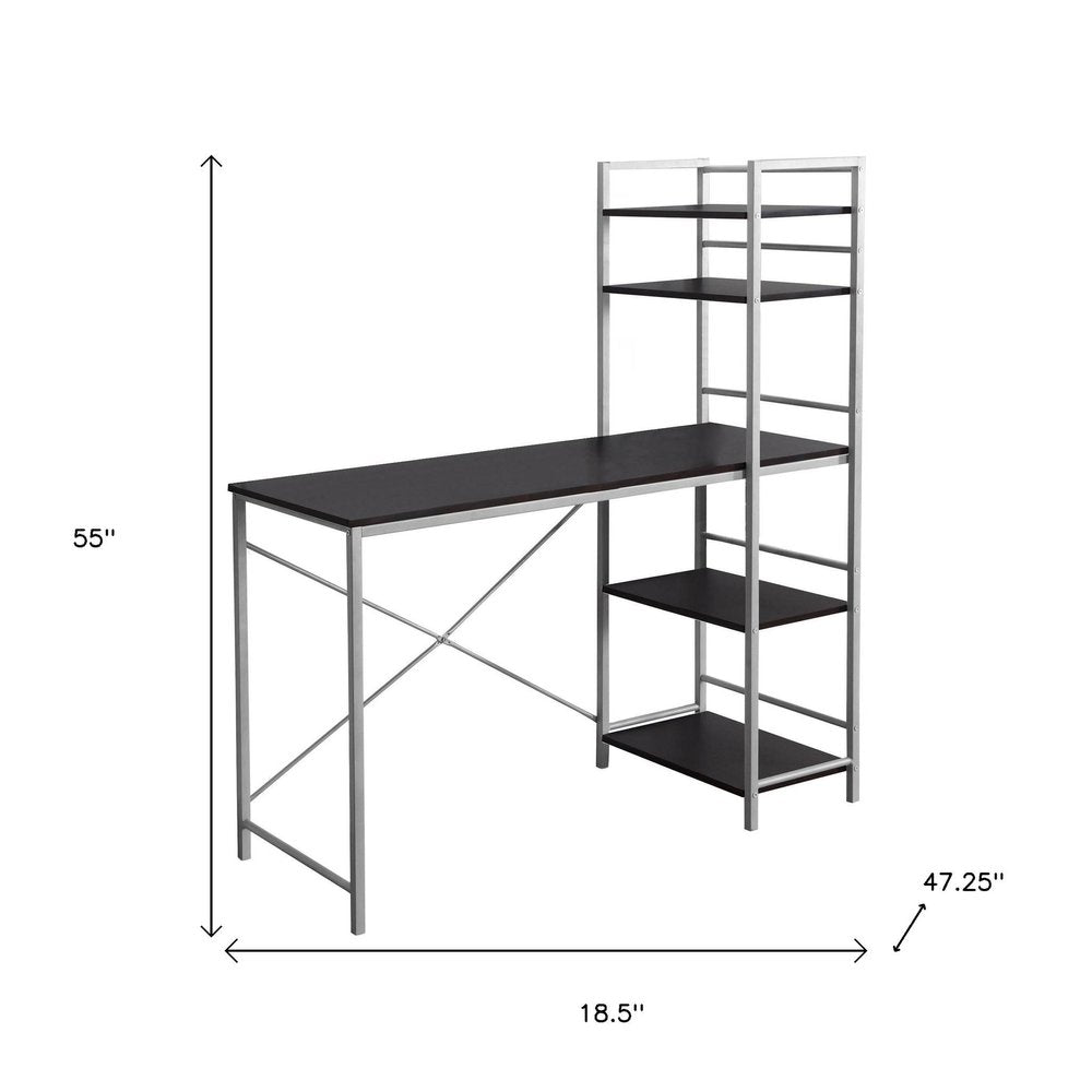 19" White Computer Desk