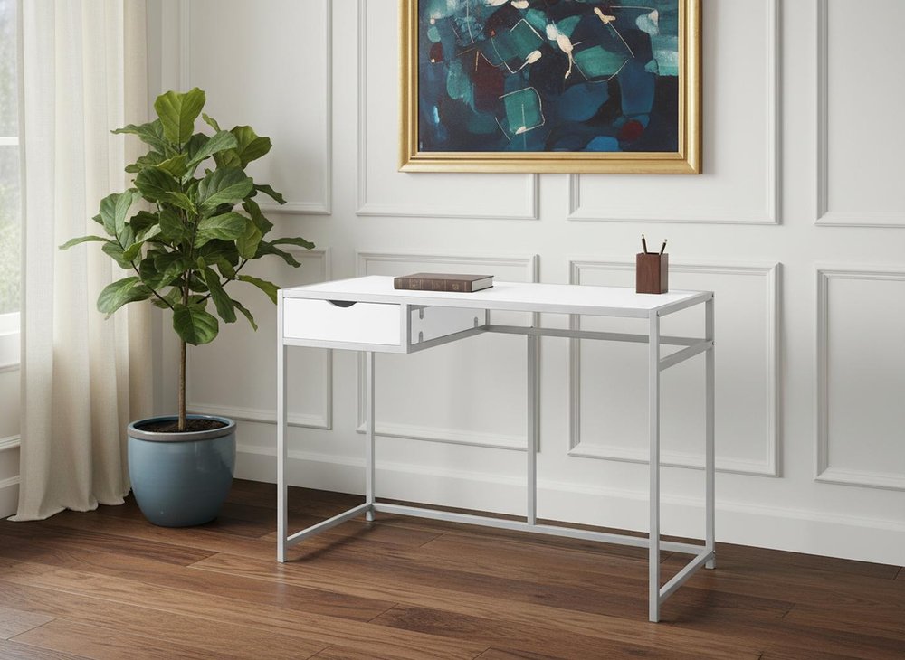 20" Black Computer Desk