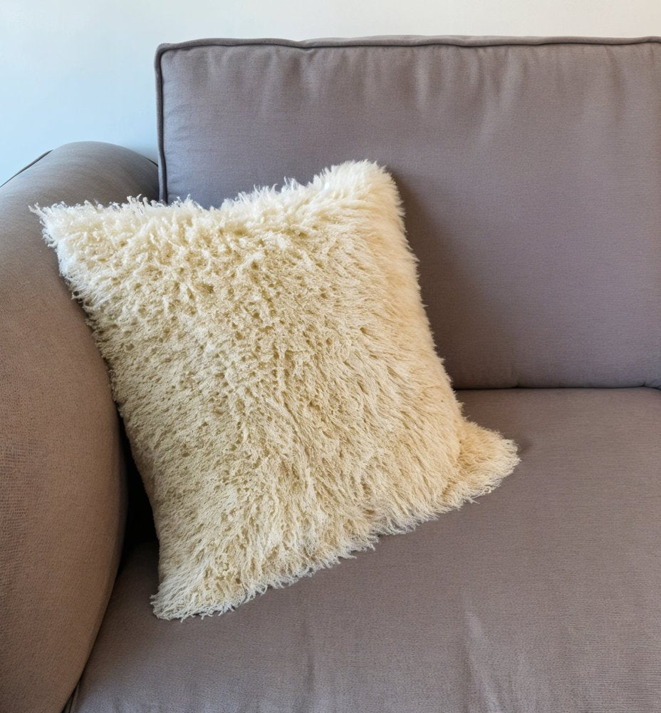 24" Gold Microsuede Down Euro Throw Pillow
