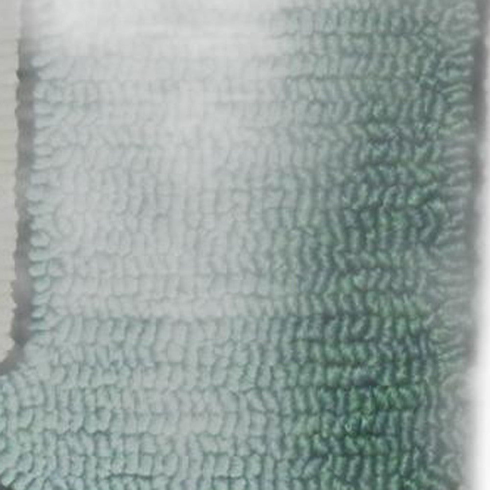 7' X 10' Green Moroccan Indoor Outdoor Area Rug