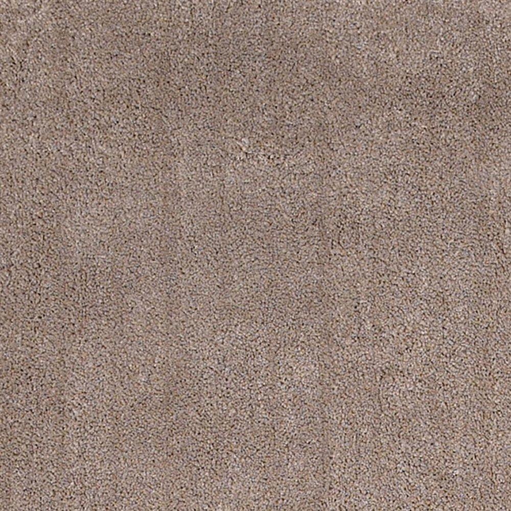 8' X 10' Beige Shag Hand Woven Area Rug