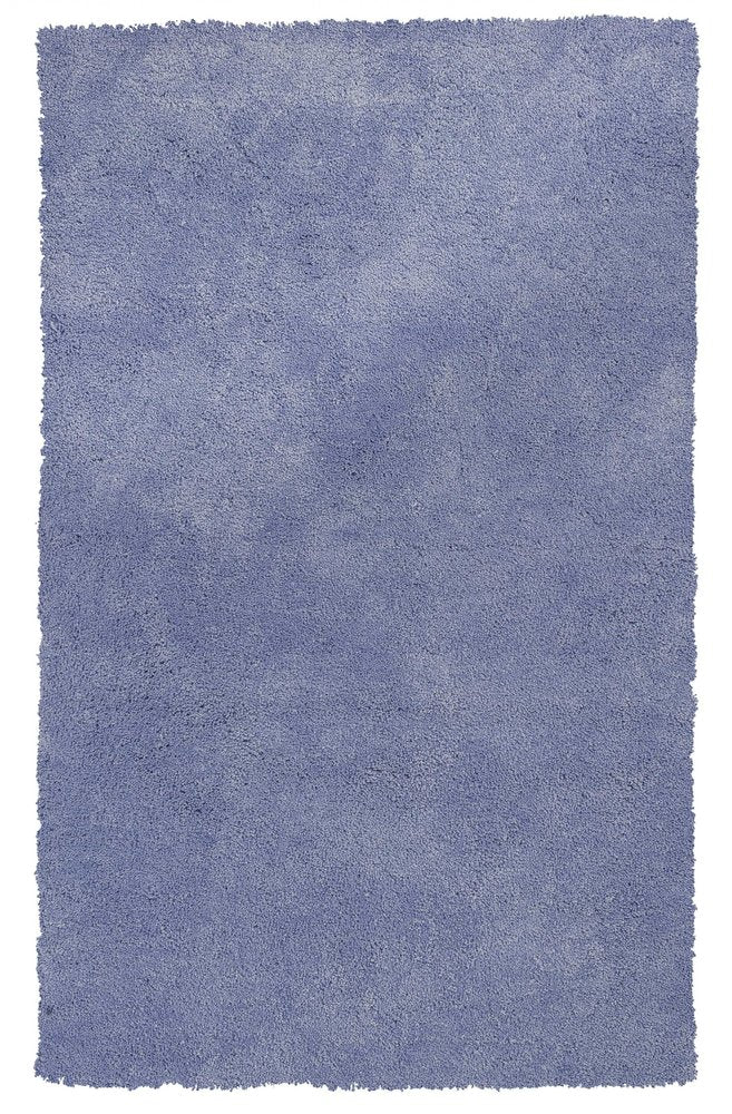 5' X 7' Purple Shag Hand Woven Area Rug