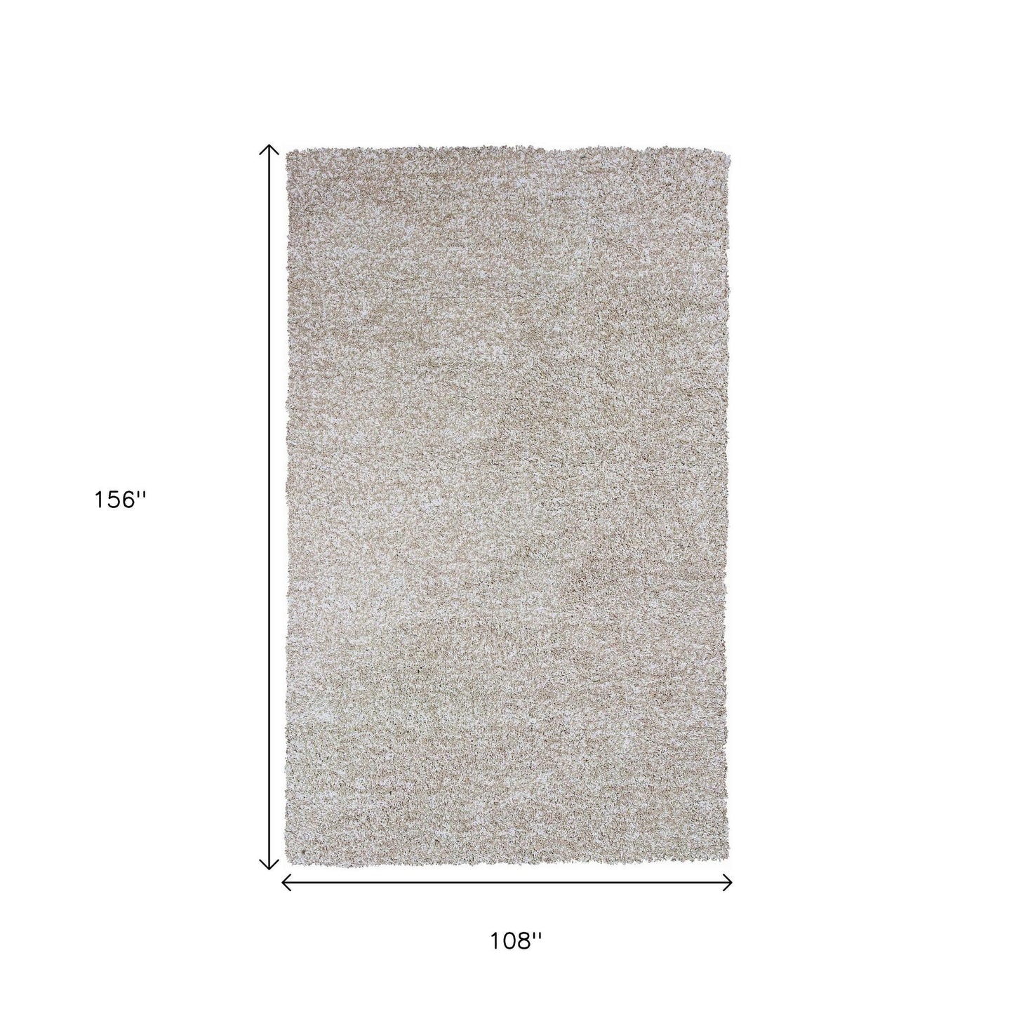 10' X 13' Ivory Hand Woven Area Rug