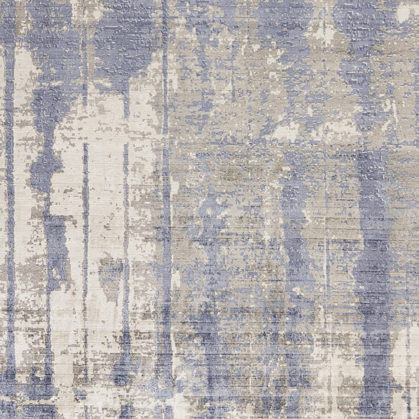 5' X 7' Gray And Ivory Abstract Hand Loomed Area Rug