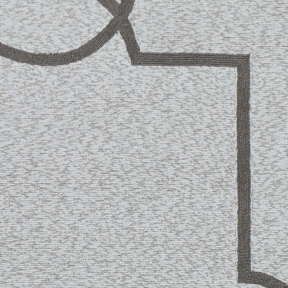 8' X 11' Ivory Indoor Outdoor Area Rug