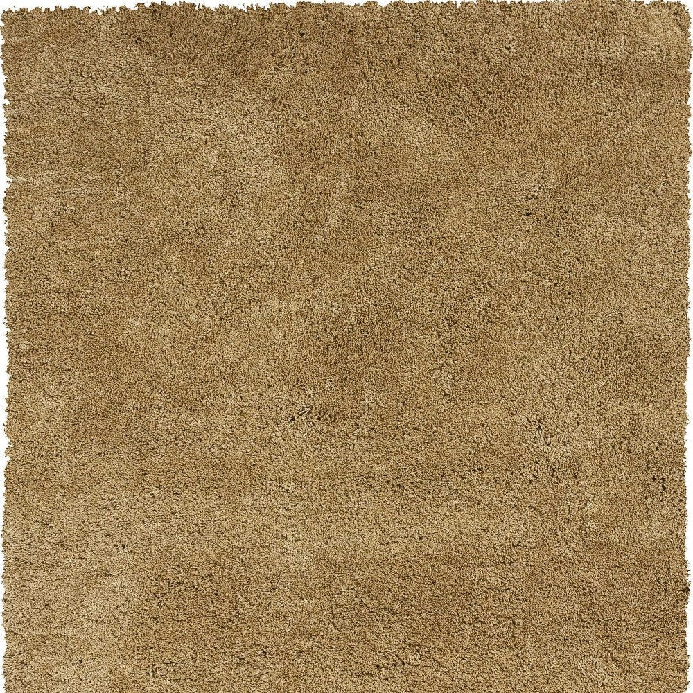 3' X 5' Gold Hand Woven Area Rug