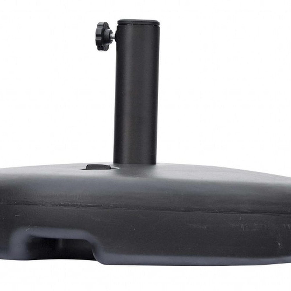 Black Heavy Duty Plastic Umbrella Base