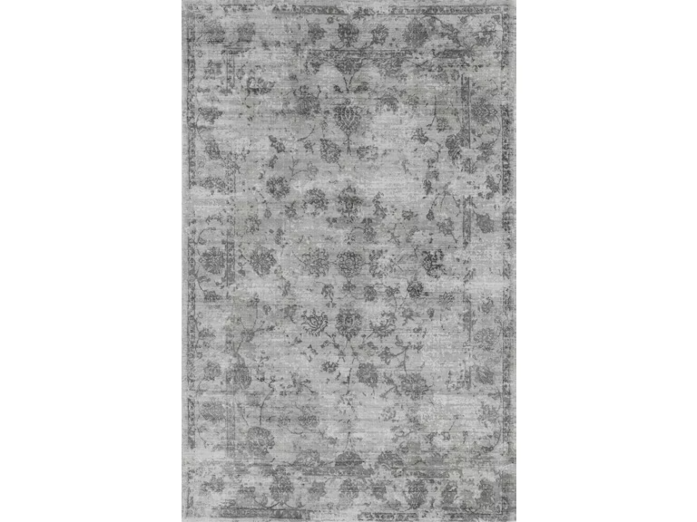5' X 7' Beige Tan And Gold Abstract Hand Loomed Distressed Area Rug