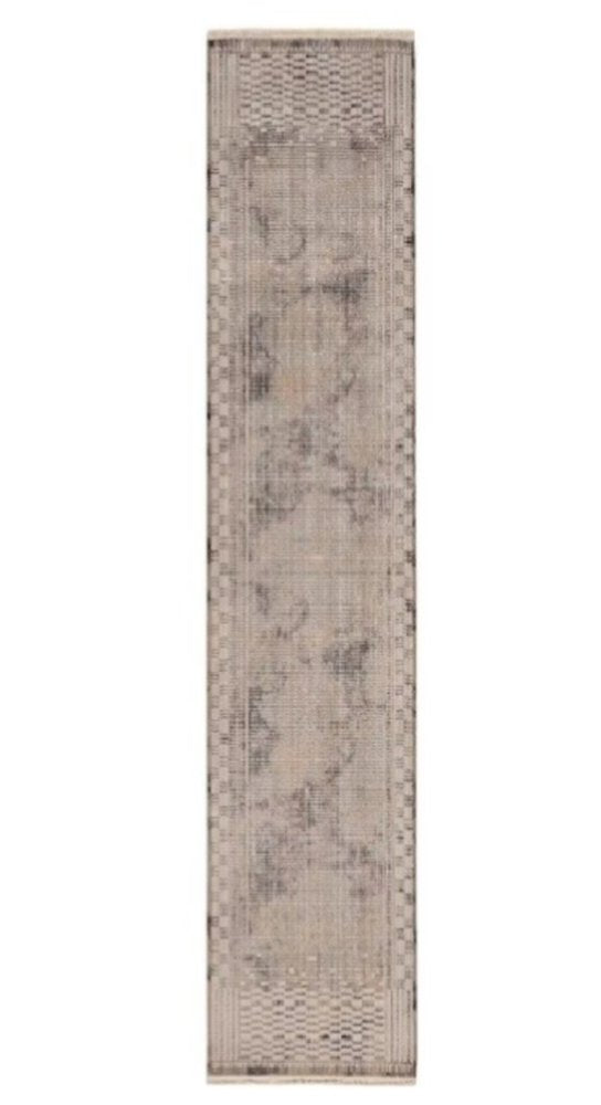 4' X 6' Beige And Brown Abstract Area Rug