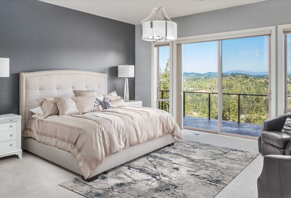 10' X 13' Gray And Beige Abstract Area Rug