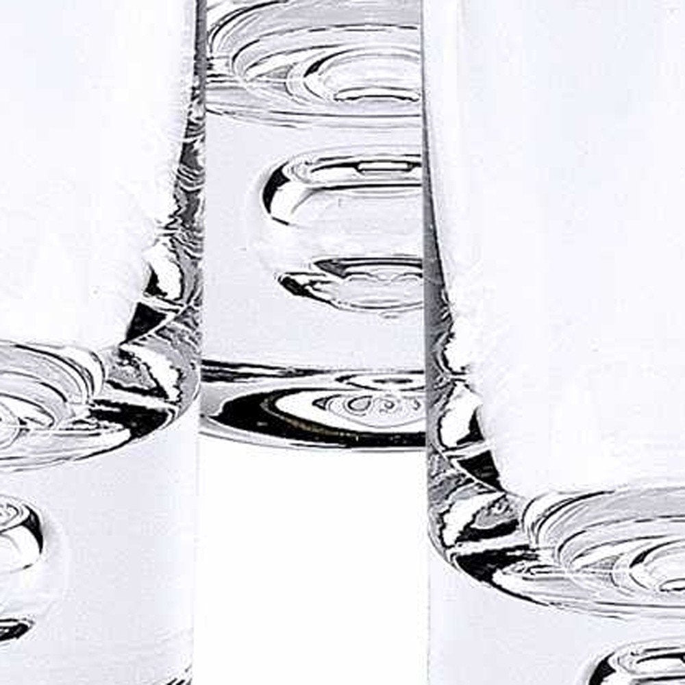 Mouth Blown Crystal 6 Pc Shot Or Vodka Glass Set 3 Oz