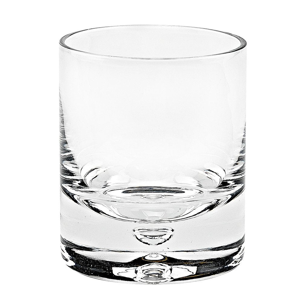 Set of Four Clear Crystal Rocks Old Fashion Glasses