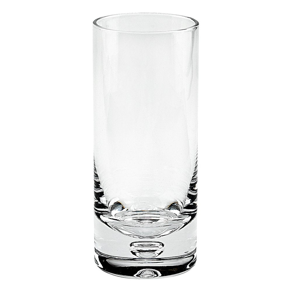 Mouth Blown Crystal Lead Free Hiball Glass 13 Oz 4 Pc Set