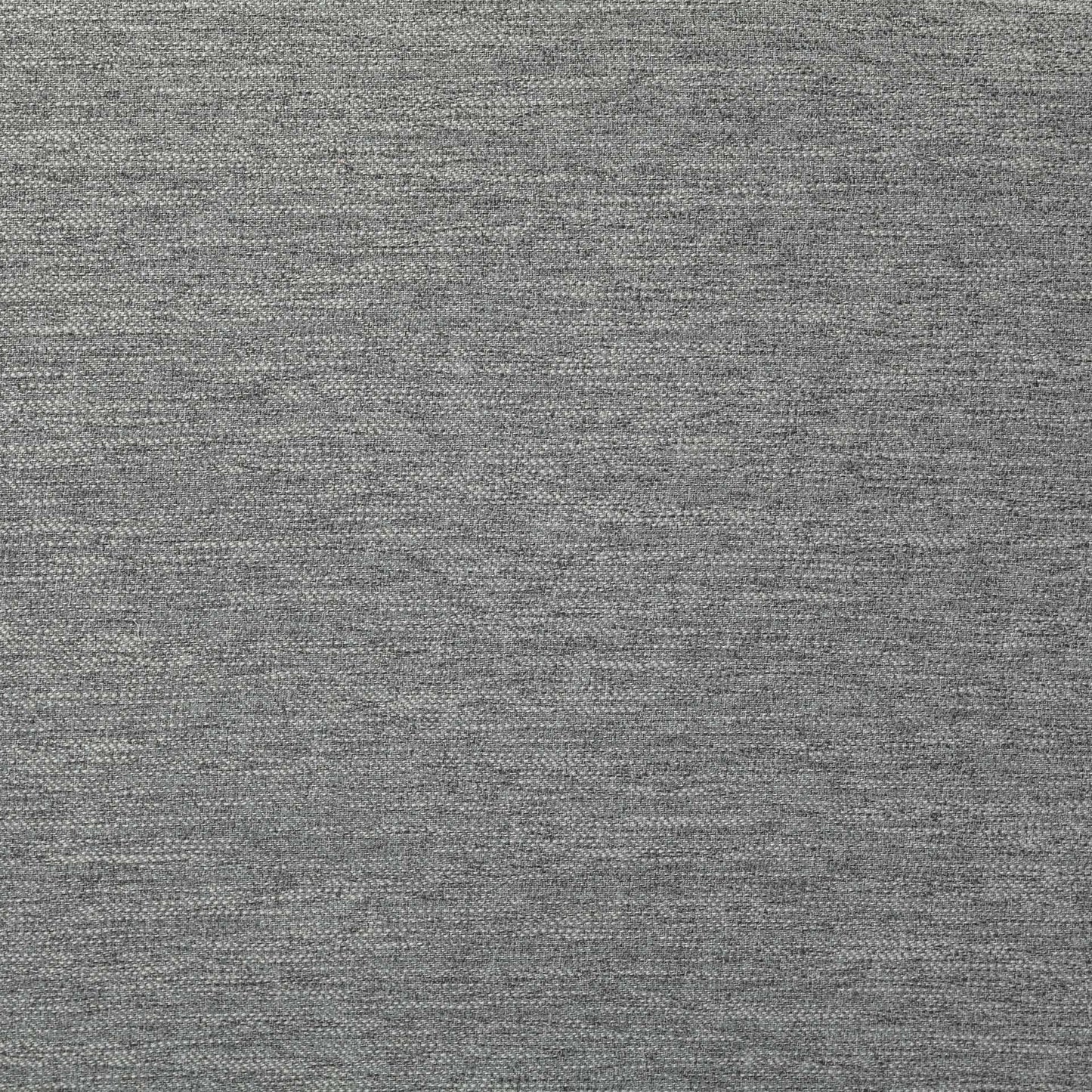 38" Gray and Brown Linen Arm Chair