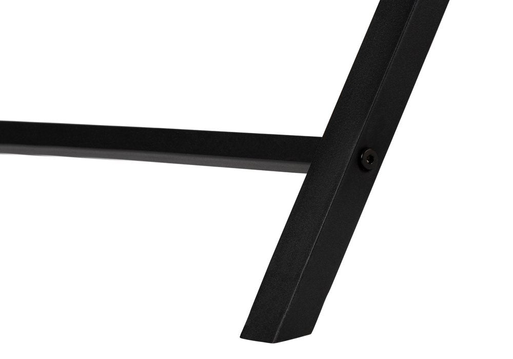 55" White and Black L Shape Computer Desk