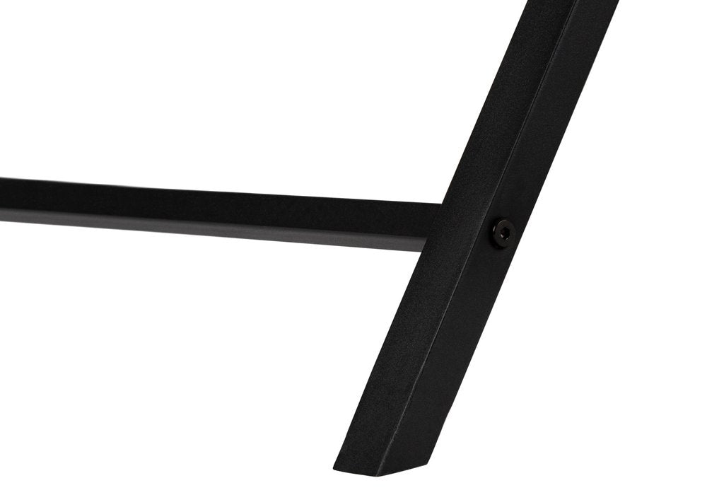 55" Taupe and Black L Shape Computer Desk