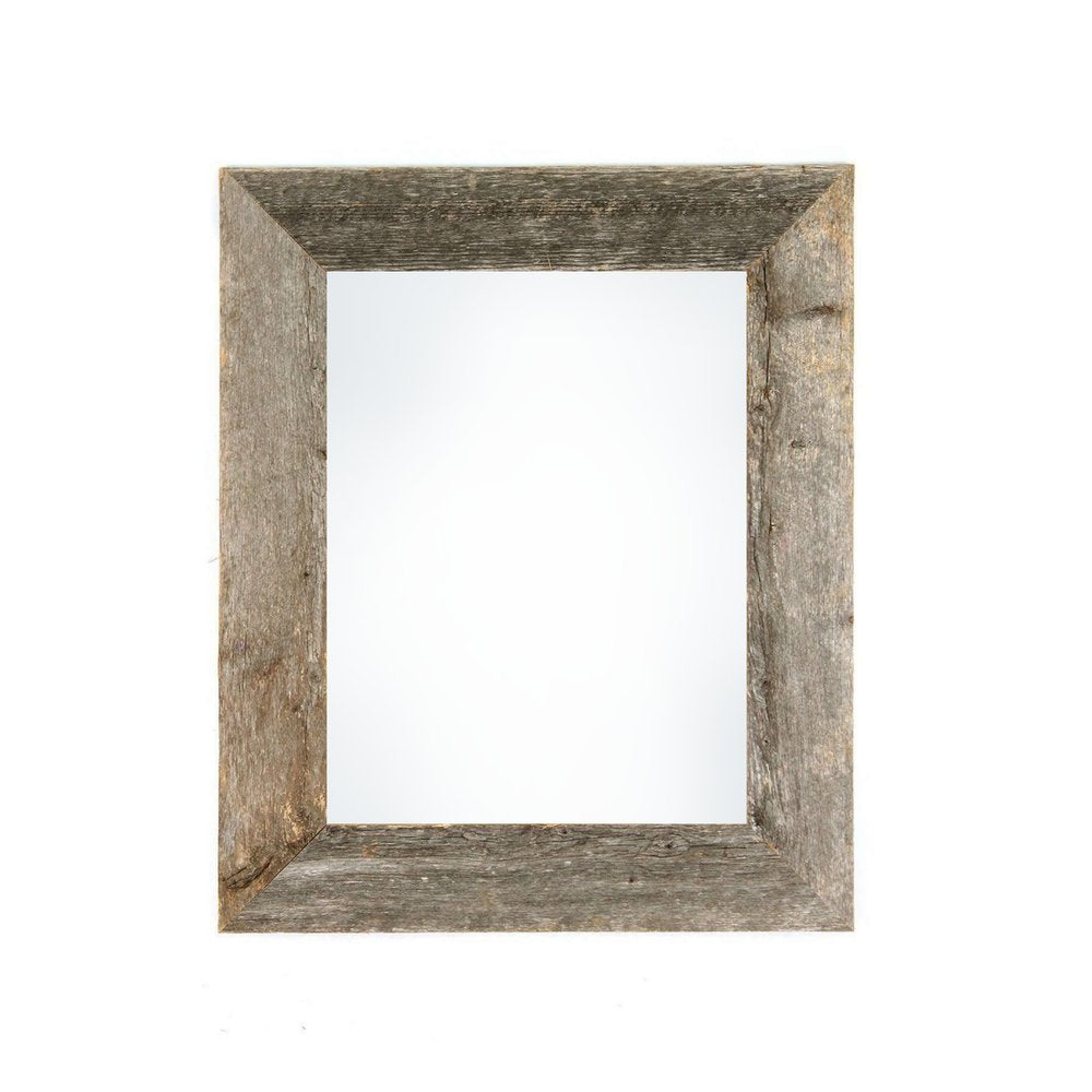 14" x 18" Gray Solid Wood Hanging Picture Frame