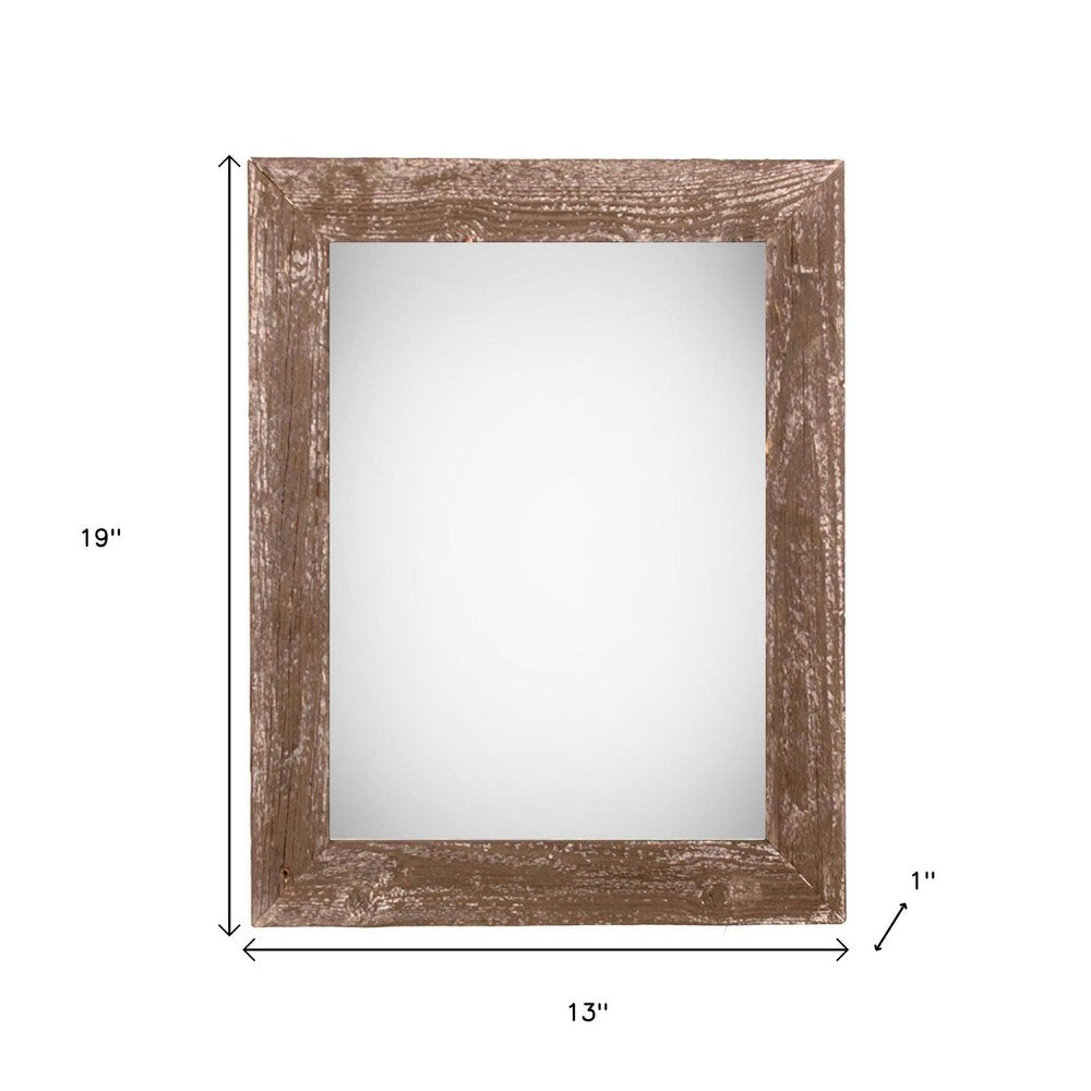 11" x 17" Espresso Solid Wood Hanging Picture Frame