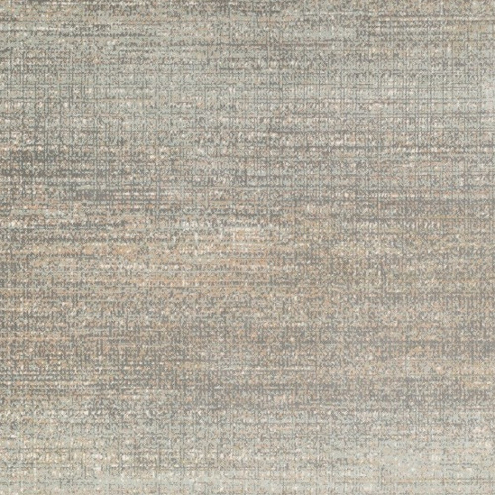 5' X 8' Gray And Green Abstract Distressed Area Rug