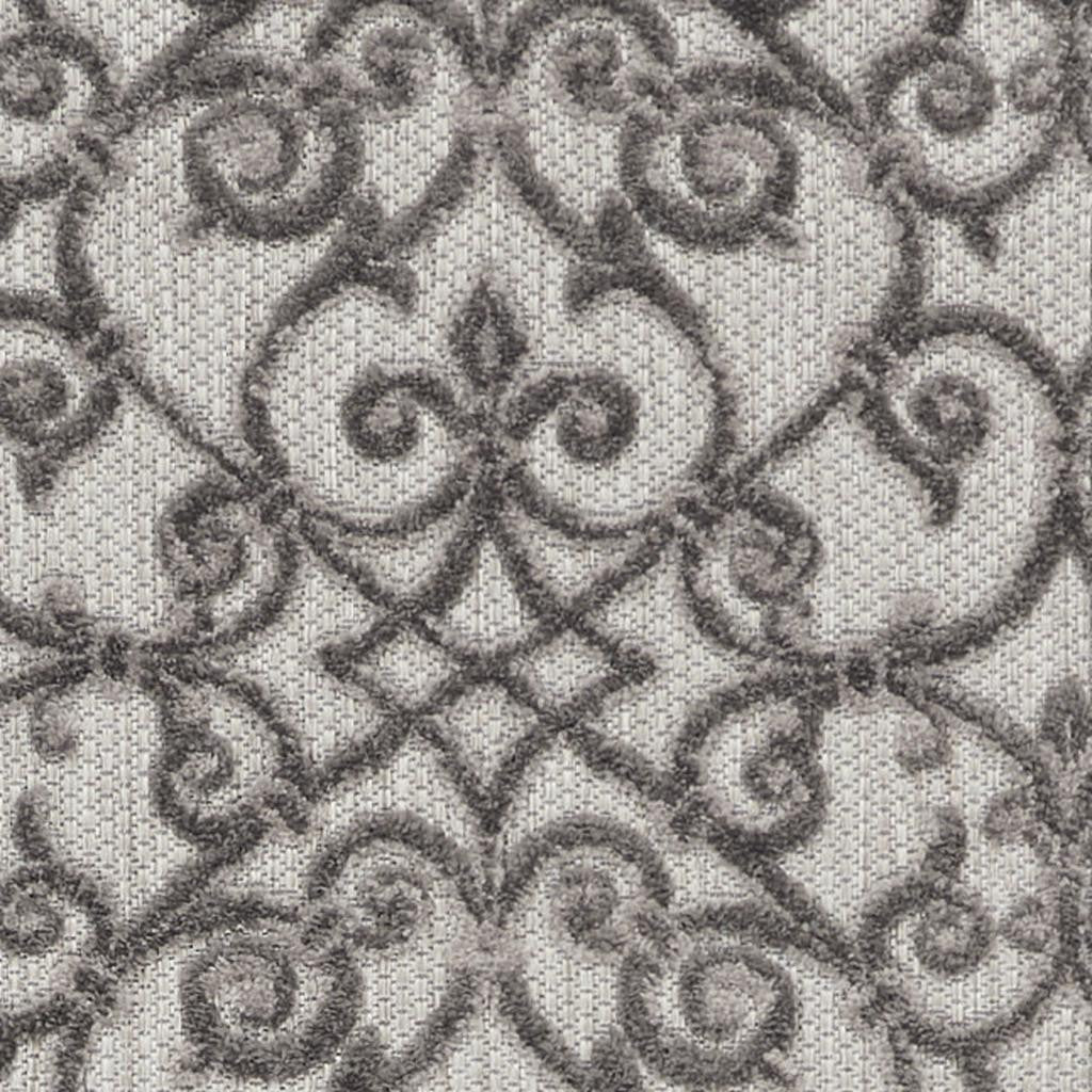 10' Gray Indoor Outdoor Area Rug