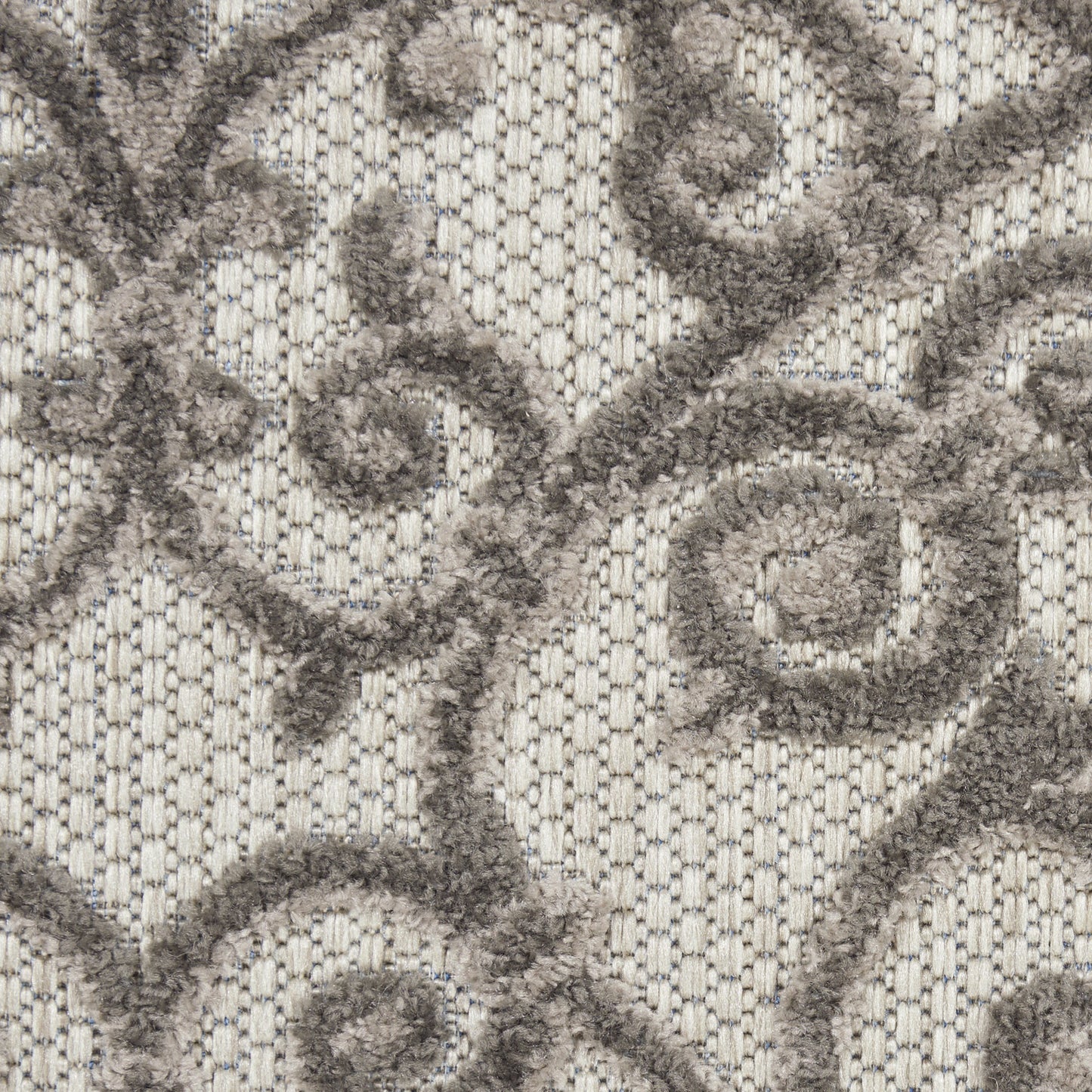 6' Gray Indoor Outdoor Area Rug