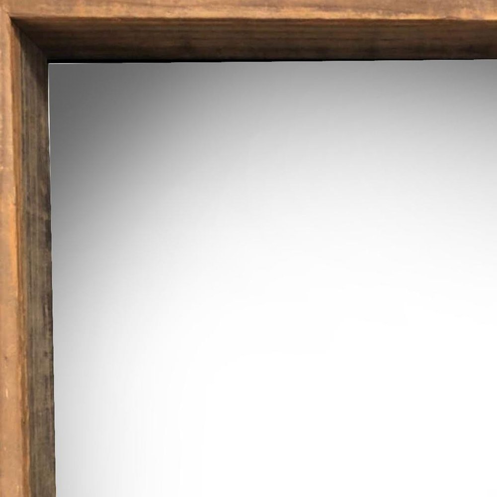 10" x 10" Gray Wood Hanging Picture Frame