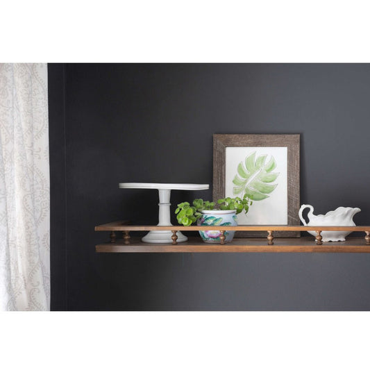 22" x 28" Brown Solid Wood Hanging Picture Frame