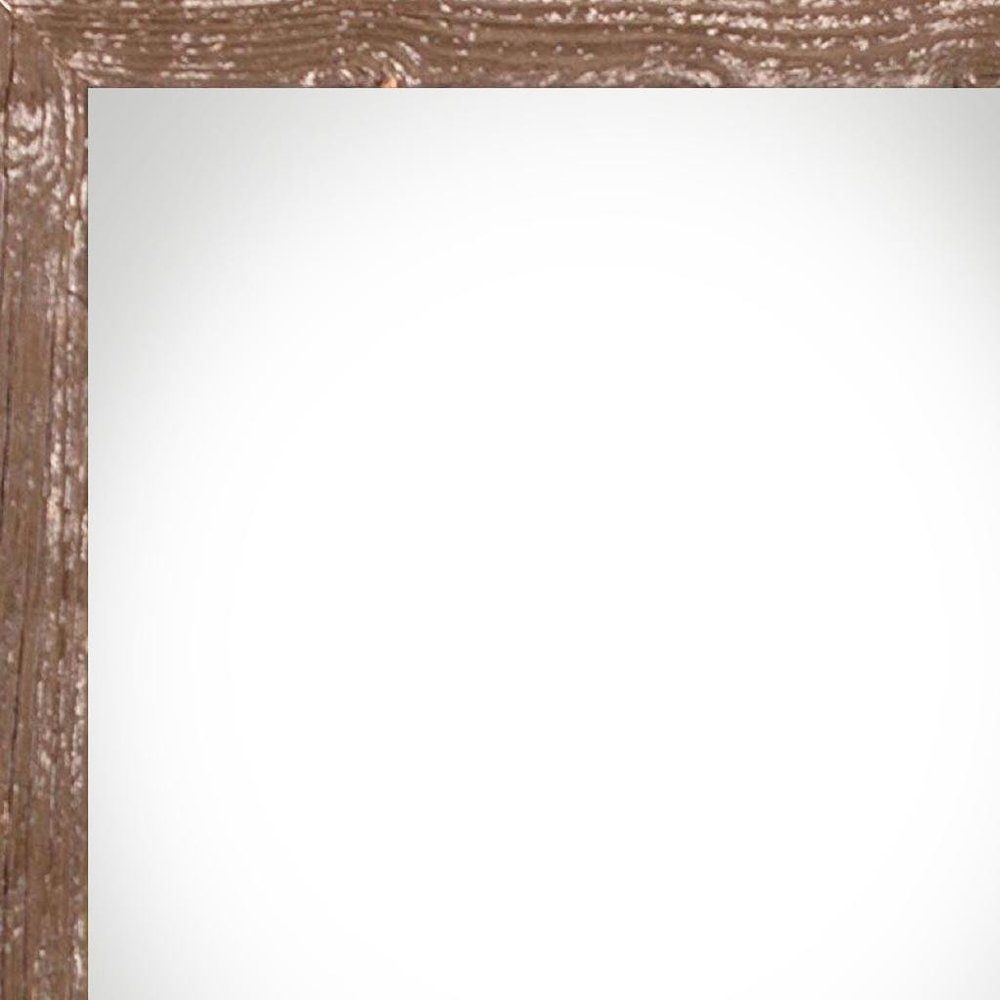 24" x 36" Brown Wood Hanging Picture Frame