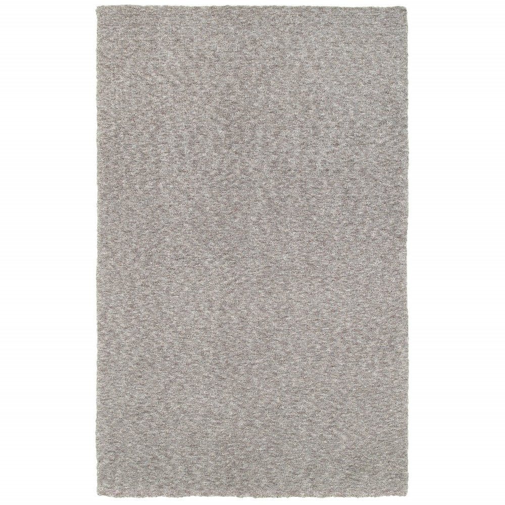 3' X 5' Modern Shaggy Soft Gray Indoor Area Rug