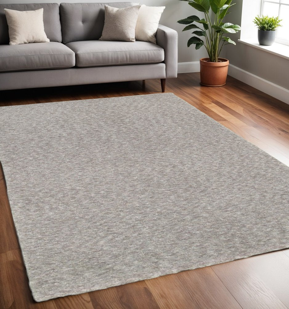 3' X 5' Modern Shaggy Soft Gray Indoor Area Rug