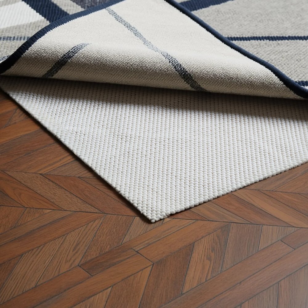 6' X 8' Beige Non Slip Rug Pad