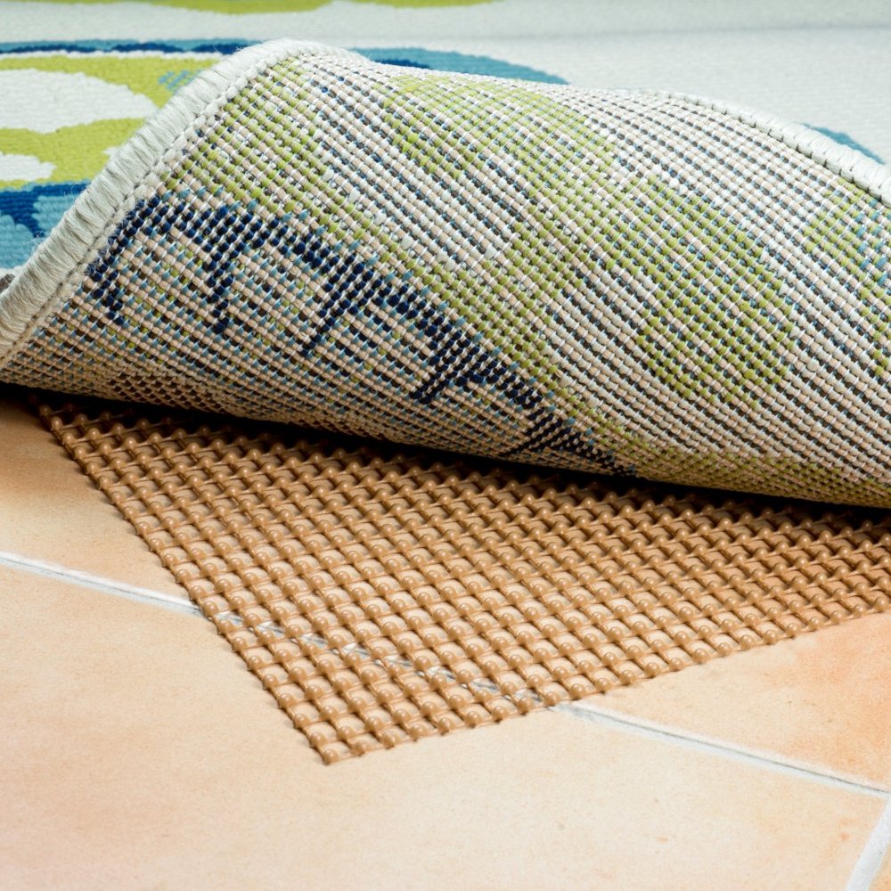 4' X 5' Brown Non Slip Indoor Outdoor Rug Pad