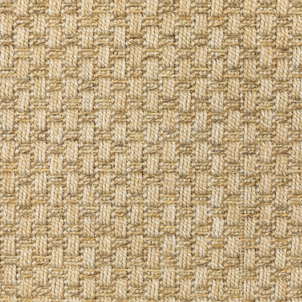2' X 4' Beige Chevron Indoor Outdoor Area Rug