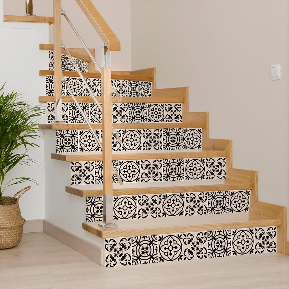 4" x 4" Cream Vinyl Peel And Stick Removable Tiles