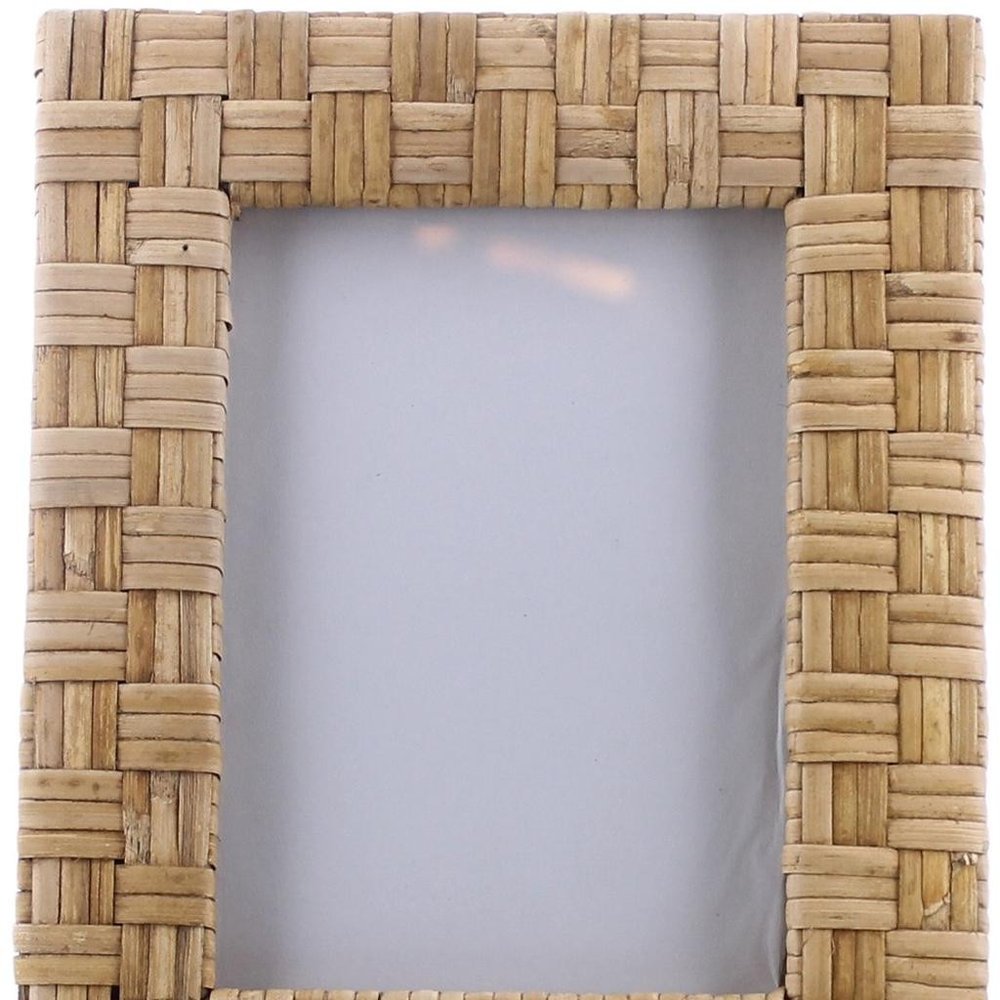 5" x 7" Natural Rattan Tabletop Picture Frame