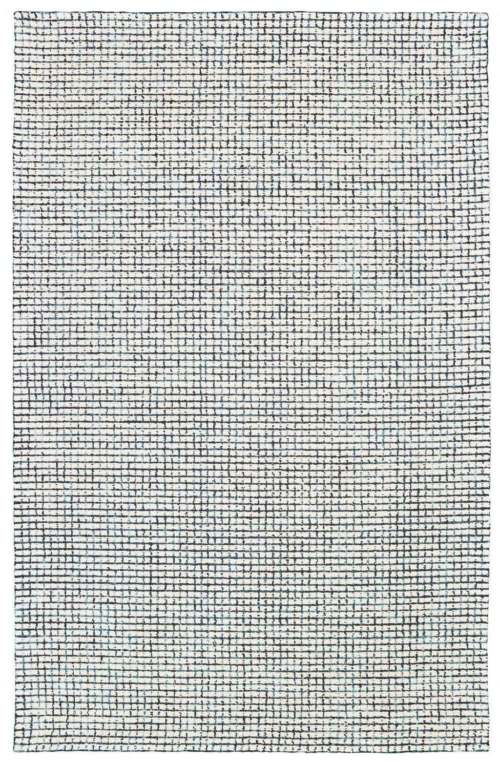 5' X 8' Ivory Wool Hand Loomed Area Rug
