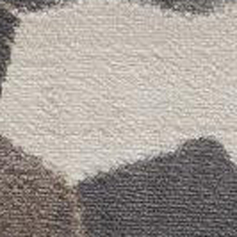 5' X 8' Beige Cobblestone Pattern Area Rug