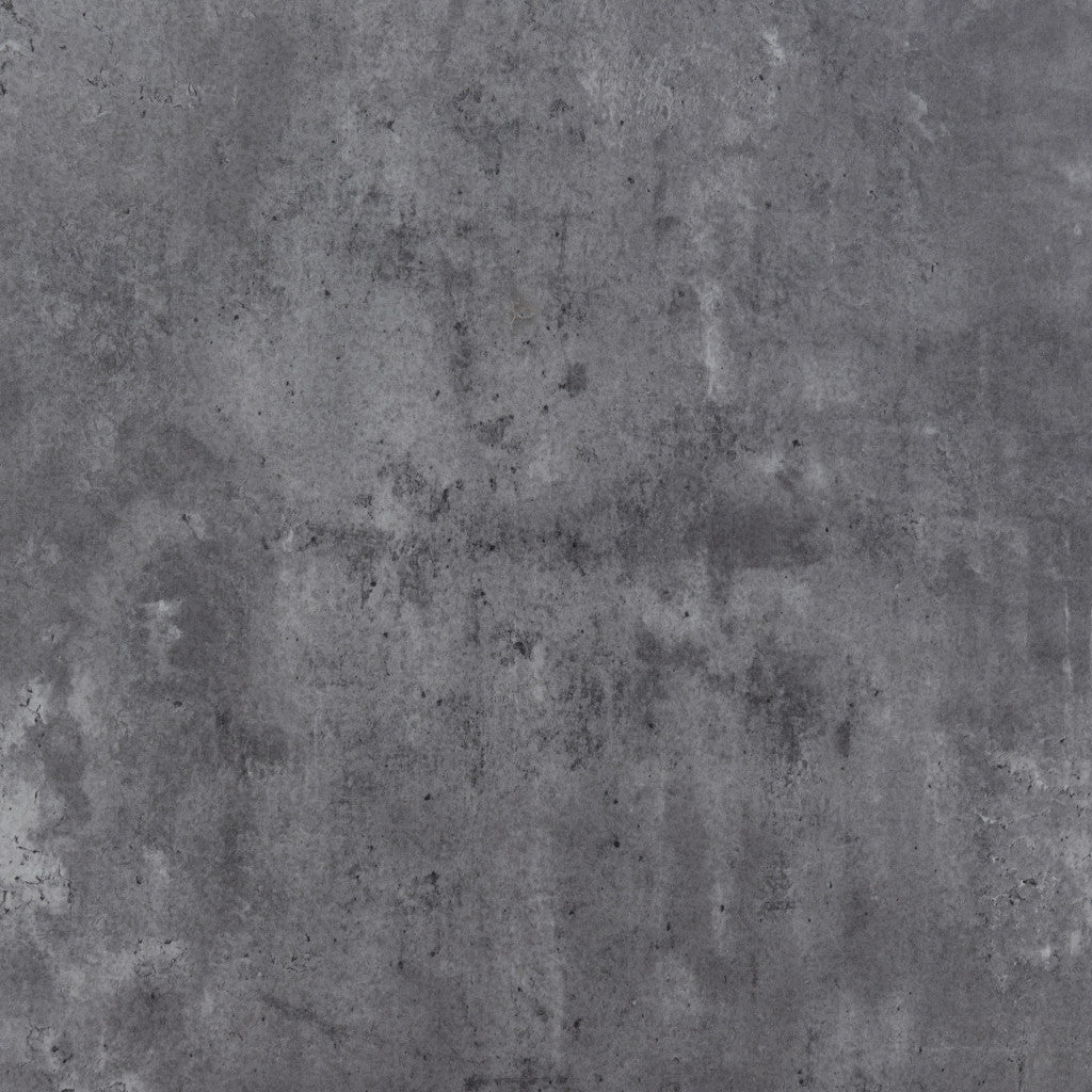 32" Gray and Black Rounded Steel Bar Table