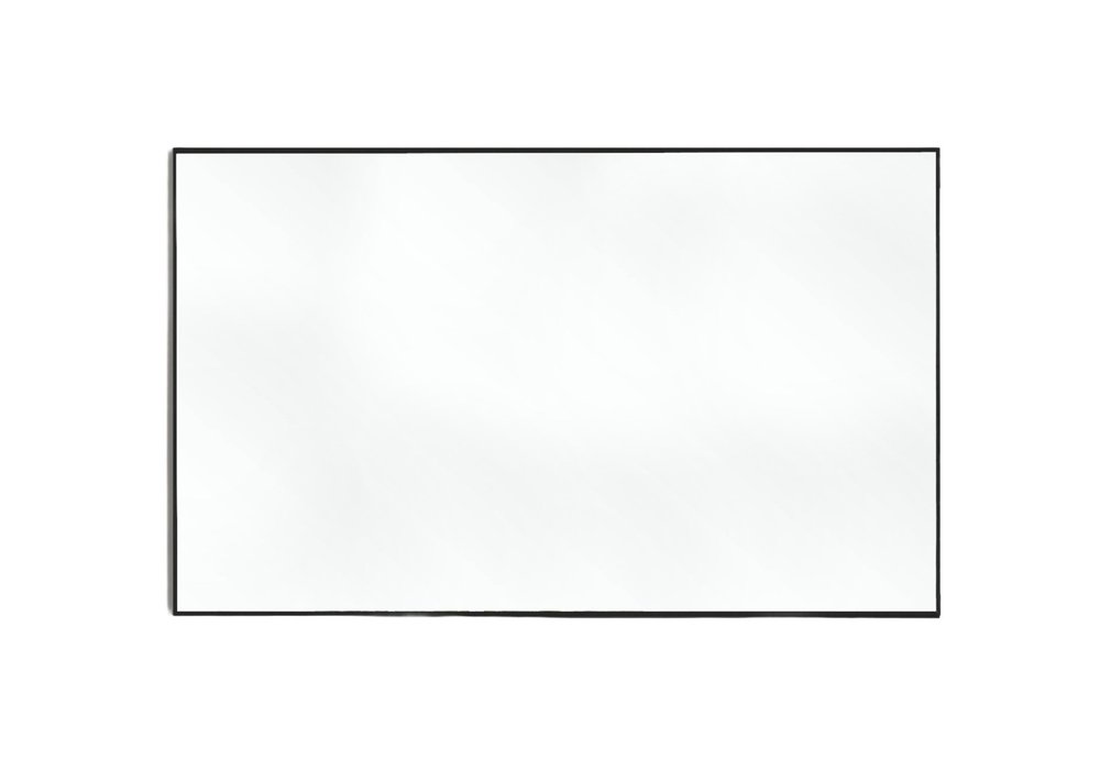 Jumbo Minimal Black Bathroom Vanity Mirror
